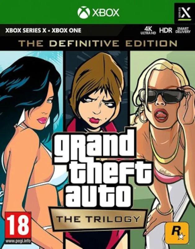 GTA Trilogy (GTA 3, Vice City & San Andreas) - XBSX/XBOne.