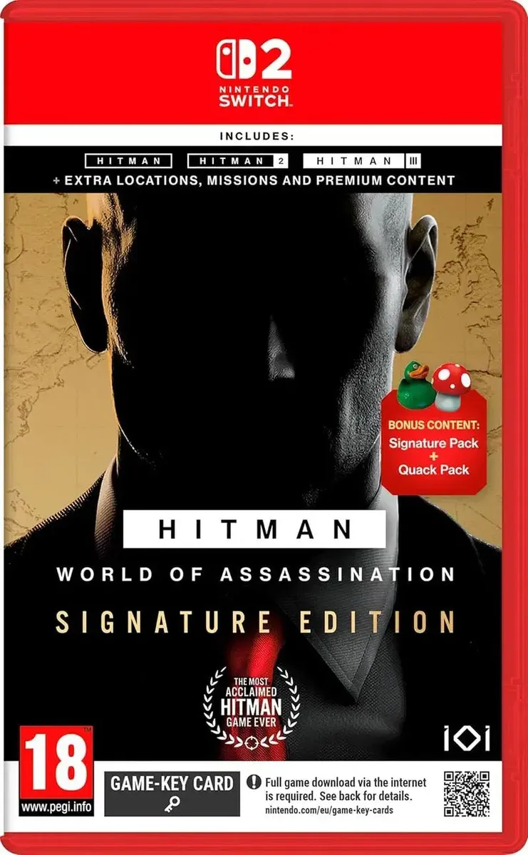 Hitman World of Assassination Signature Edition - Nintendo Switch 2