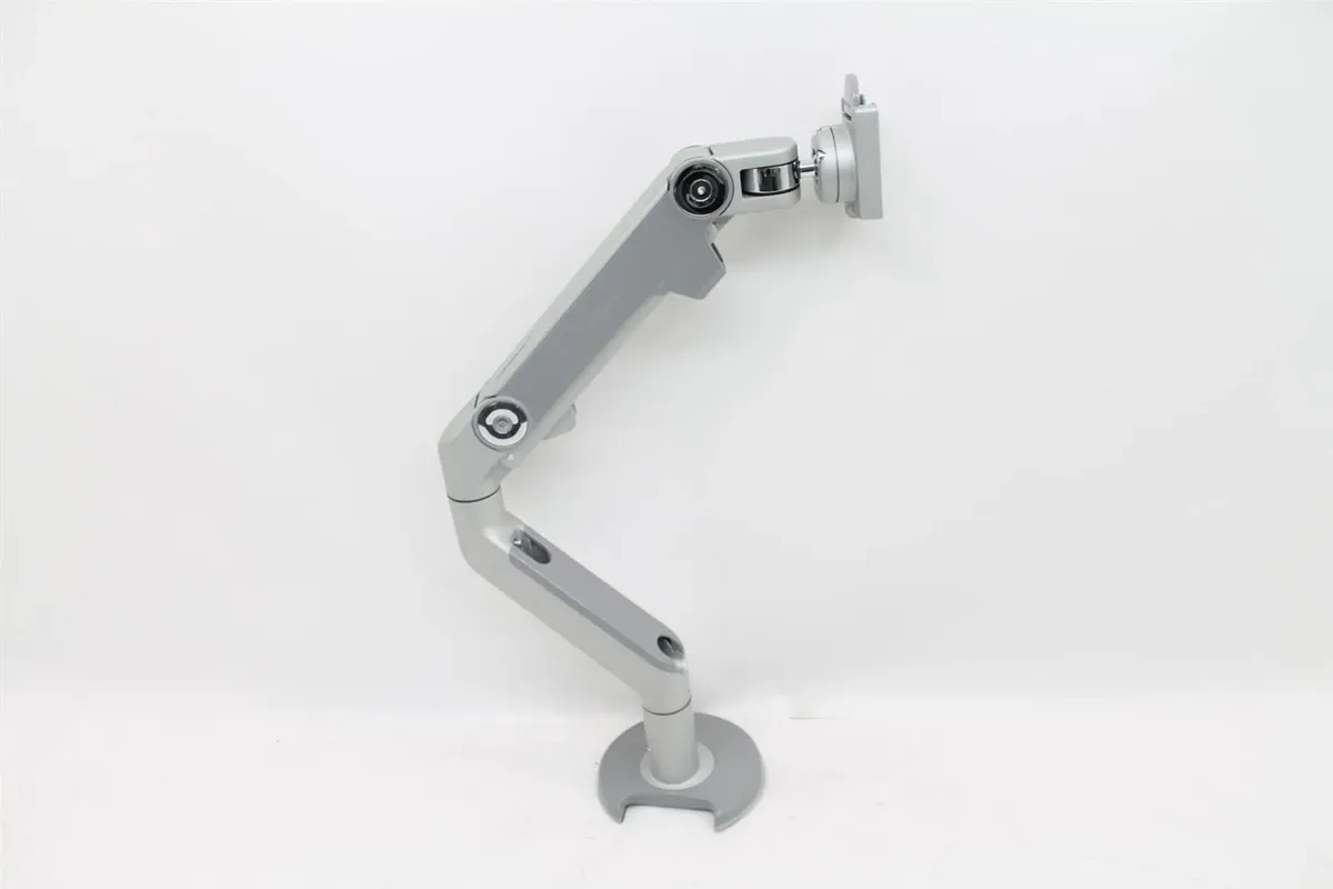 Humanscale Monitorhalterung Büroausstattung Metall grau ergonomisch Schreibtischorganisation