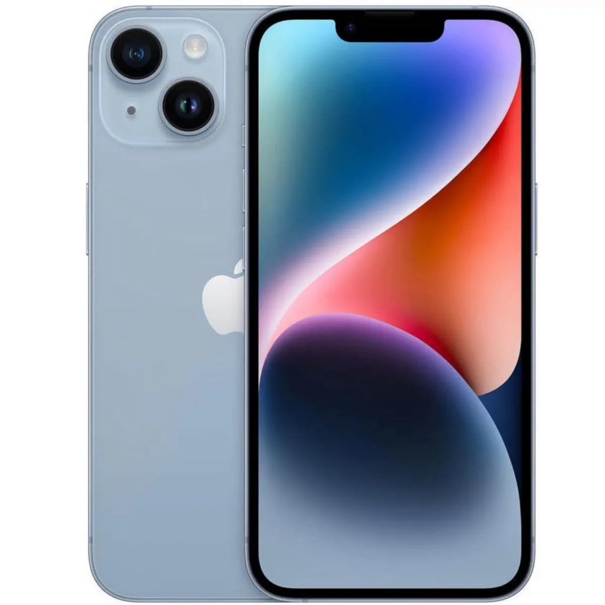 iPhone 14, 256GB, blau, ID 9260698, Zustand sehr gut, Akku 93%
