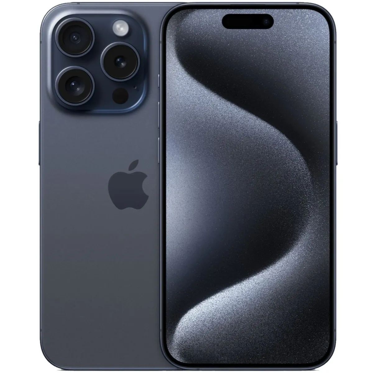 iPhone 15 Pro, 256GB, titan blau, ID 5140828, Zustand gut, Akku neu