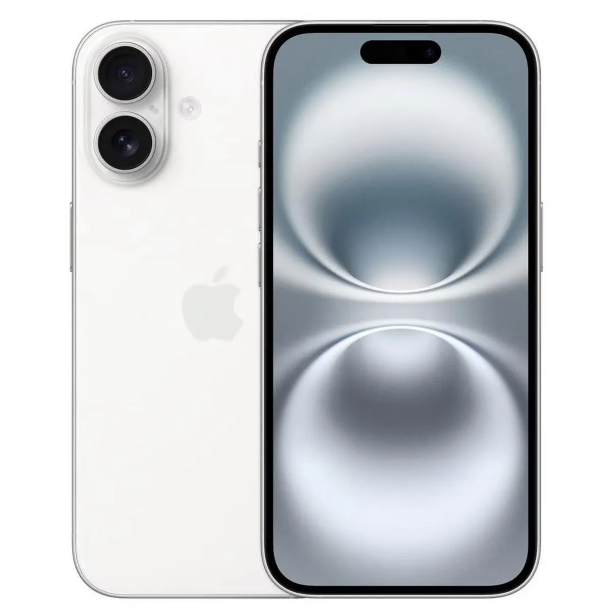 iPhone 16, 128GB, weiß, ID 9216608, Zustand wie neu, Akku 100%