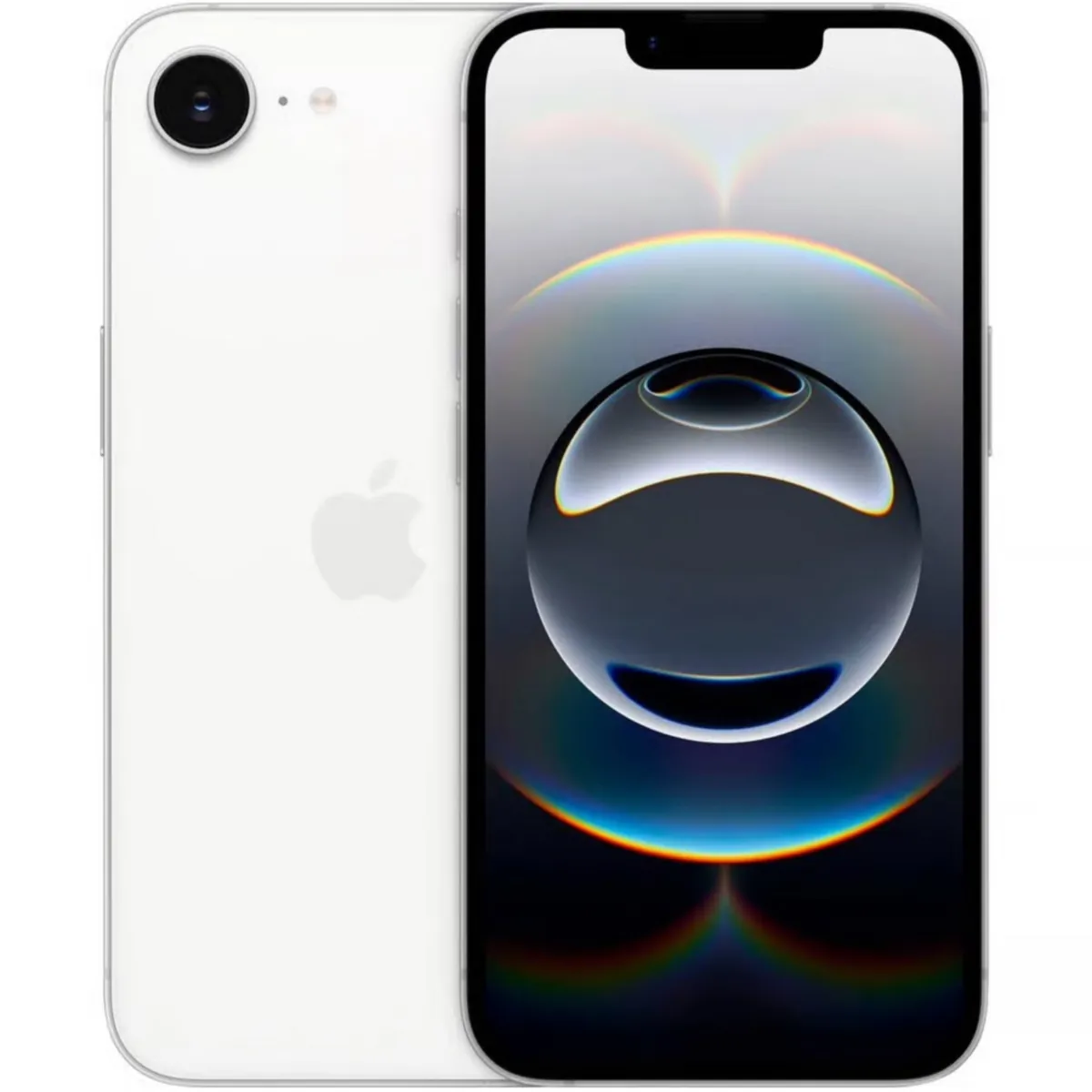 iPhone 16e, 128GB, weiß, ID 4967390, Zustand sehr gut, Akku 100%