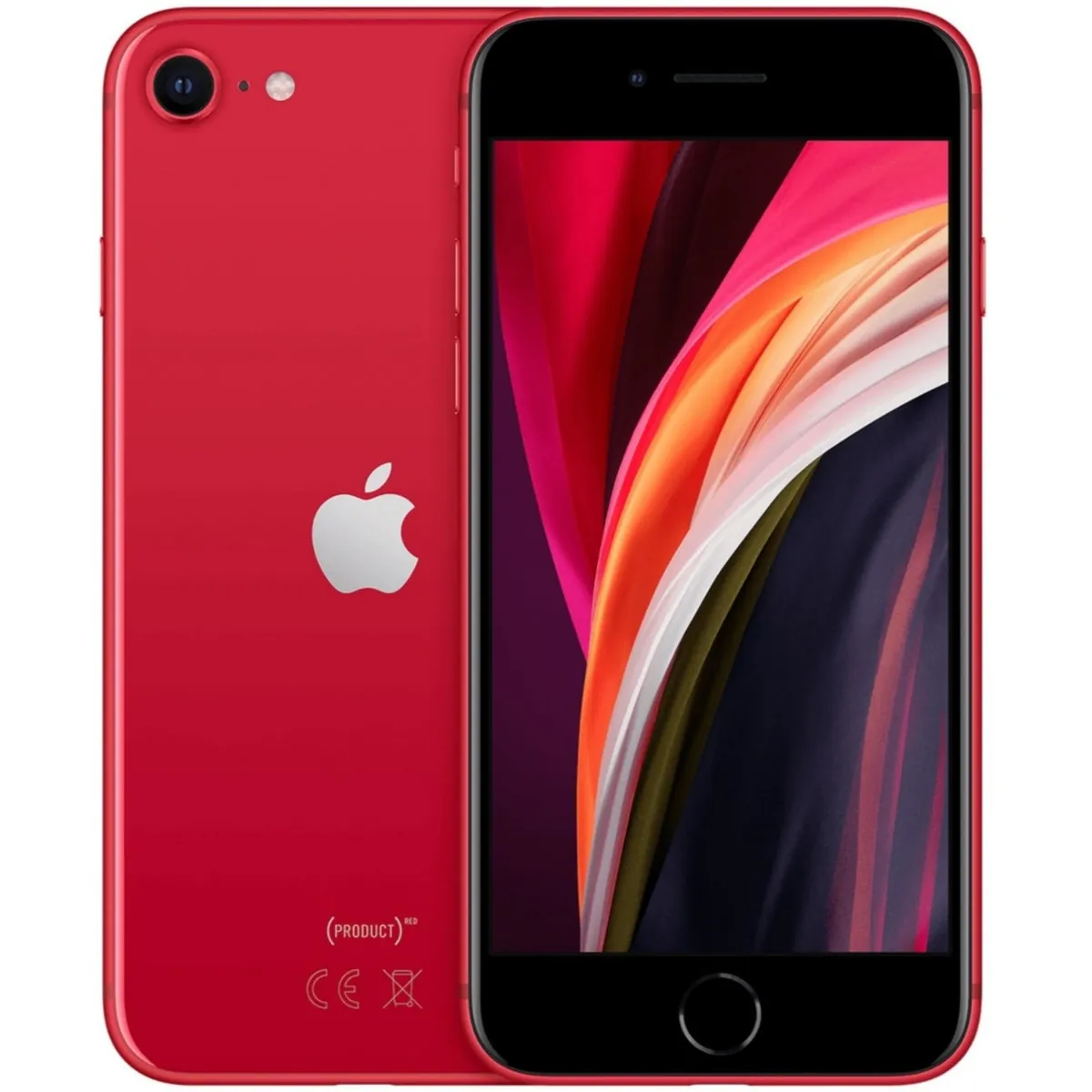 iPhone SE 2020 (2. Gen.), 128GB, ProductRed, ID 3072063, Zustand sehr gut, Akku neu