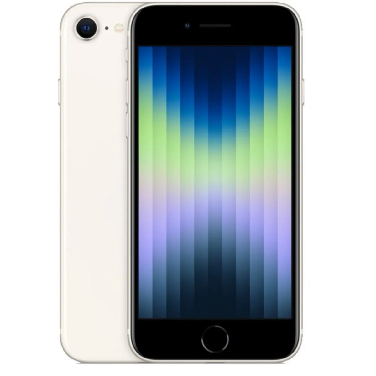 iPhone SE 2022 (3. Gen.), 128GB, polarstern, ID 0151045, Zustand sehr gut, Akku neu