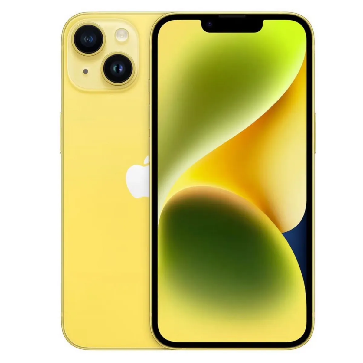 iPhone 14, 128GB, gelb, ID 2066073, Zustand sehr gut, Akku neu