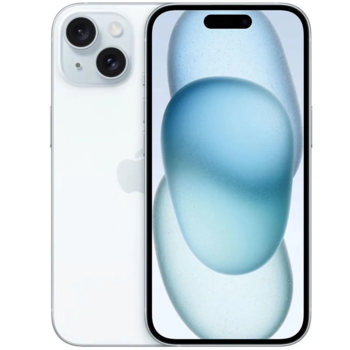 iPhone 15, 256GB, blau, ID 2609434, Zustand wie neu, Akku neu