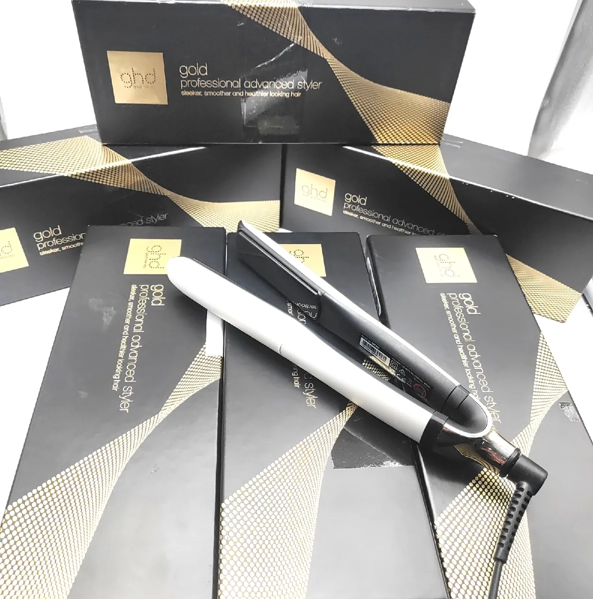 GHD Styler Glätteisen Haarglätter Set Professional Advanced Haarschmuck