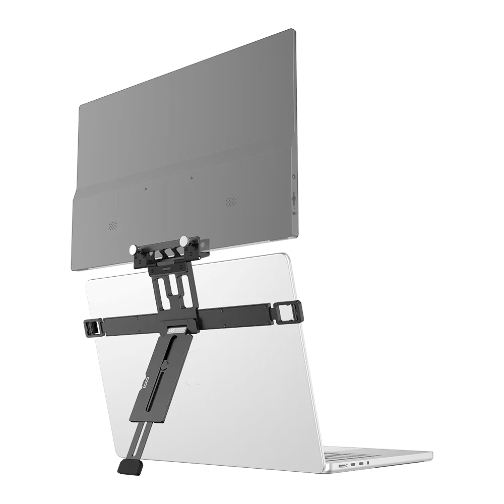 UStand Air S1 - Schwebender, stapelbarer, tragbarer Monitorständer für flexible Dual-Screen-Konfigurationen
