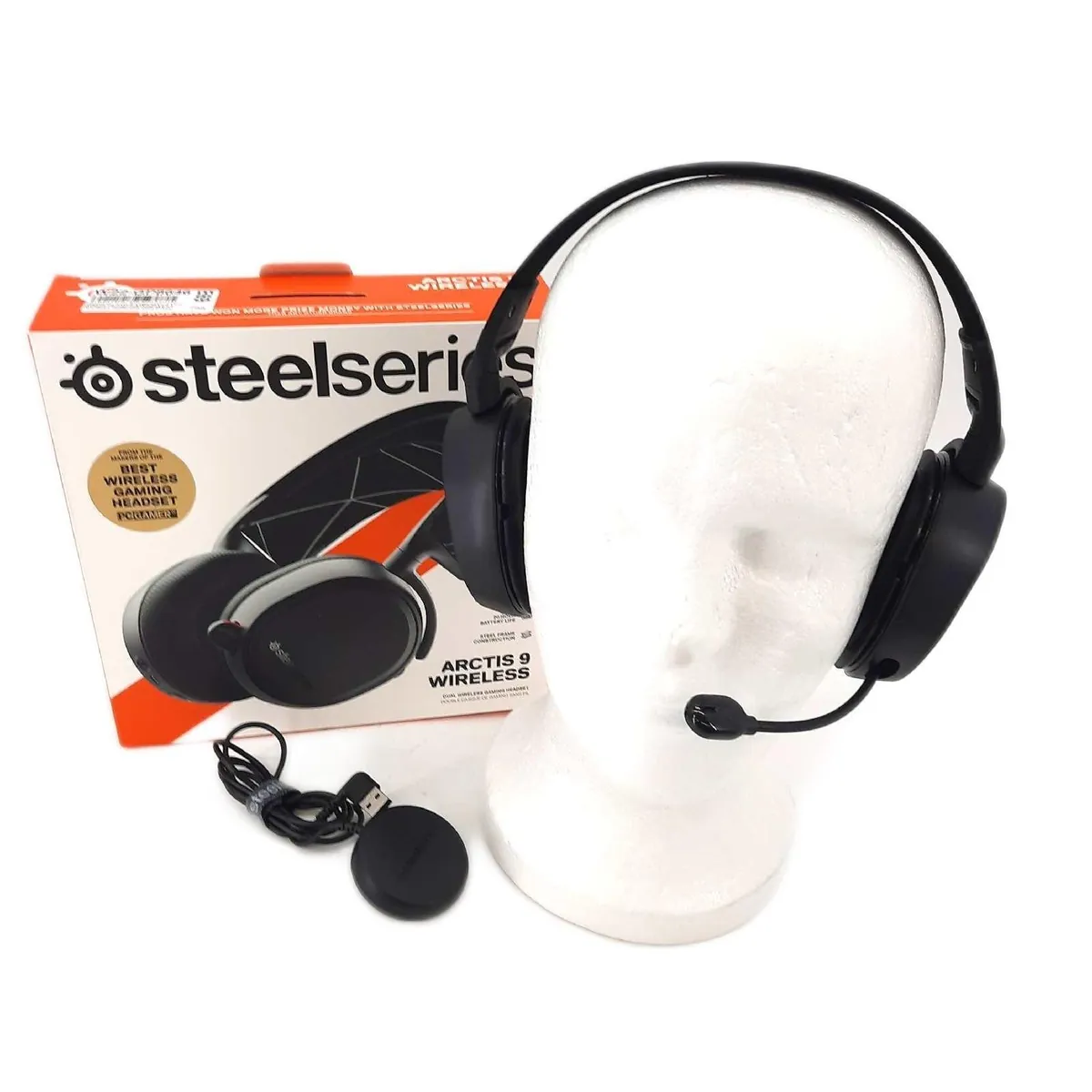 SteelSeries Arctis 9 Dual Kabelloses Gaming Headset defekt ohne Zubehör