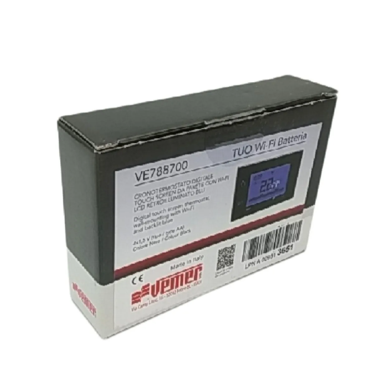VEMER Thermostat Smart Home Heizung VE788700 TUO WiFi Batterie WLAN Steuerbar