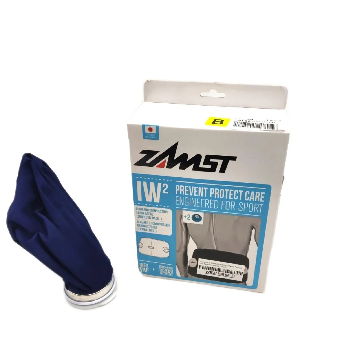 Zamst Bandage Sport Kühlbandage IW 2 Einheitsgröße Schwarz Kältether