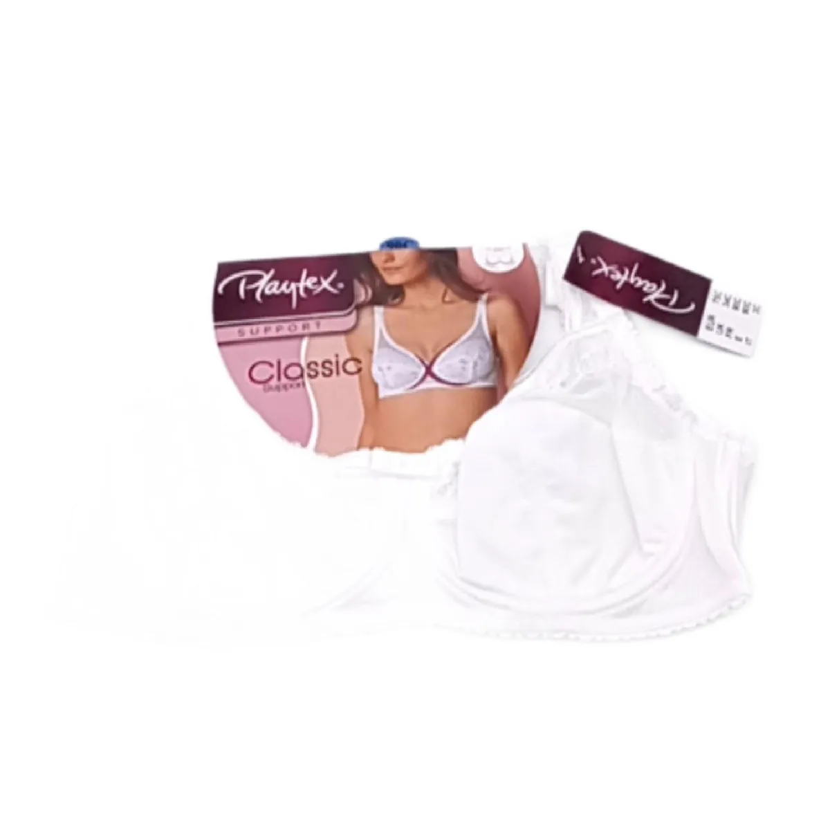 Playtex BH Frau Klassik Micro Support Bügel BH x1 Weiß 75C Weib ;CyberMontag