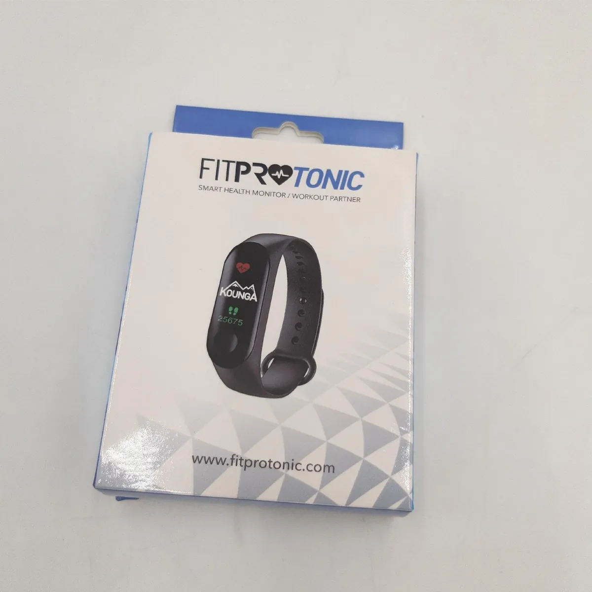Kounga Fitness Armband Gesundheitsgeräte FitPro Tonic Aktivitätstracker Herzfrequenz Kalorien Schlaf Tracking