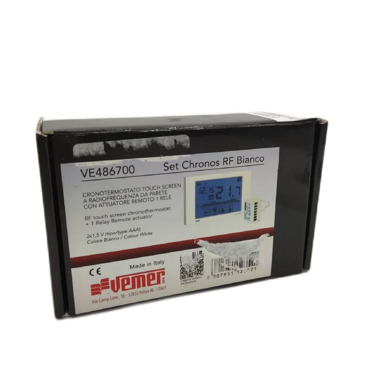 Vemer Thermostat Heizungszubehör Spa VE486700 Weiß Temperaturregelung Ersatzteil