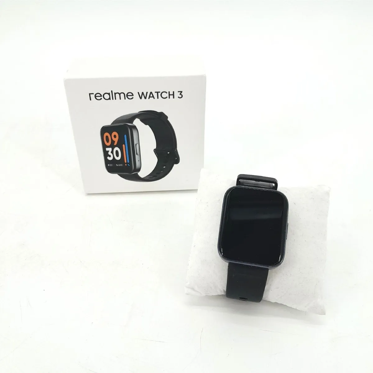 Realme Smartwatch Fitness Tracker Watch 3 Schwarz EU One Size Fitness Uhr Sport