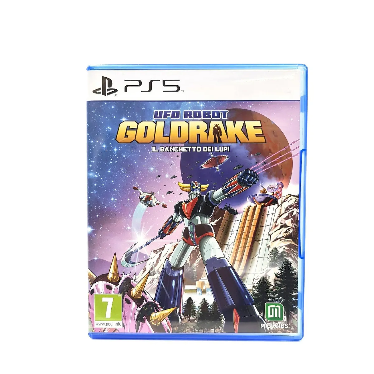 Microids Playstation Spiel Unterhaltung Goldrake Klassiker Spannung Action Abenteuer Gameplay
