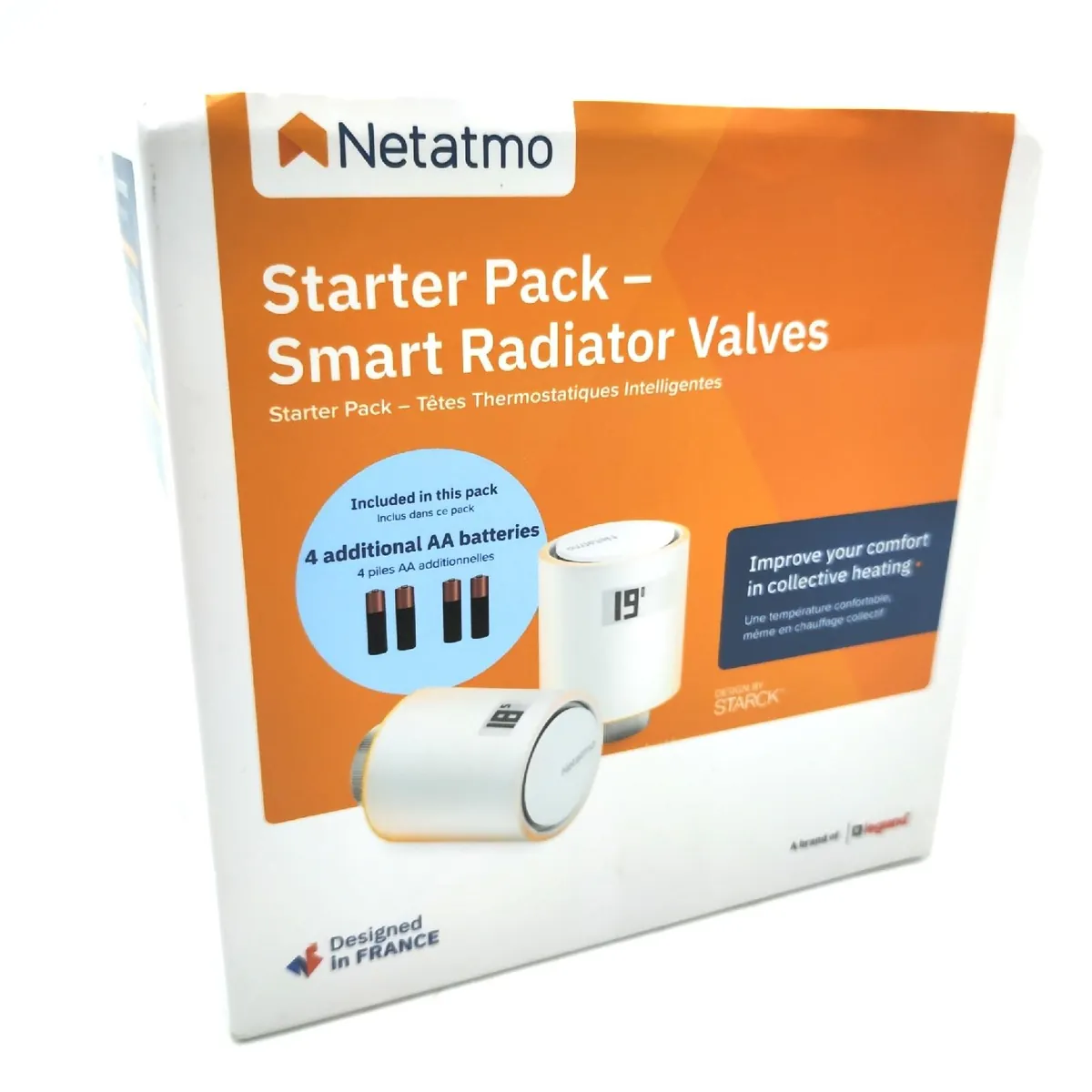 Netatmo Thermostatkopf Heizungssteuerung Smart Home StarterPack intelligente Temperaturregelung