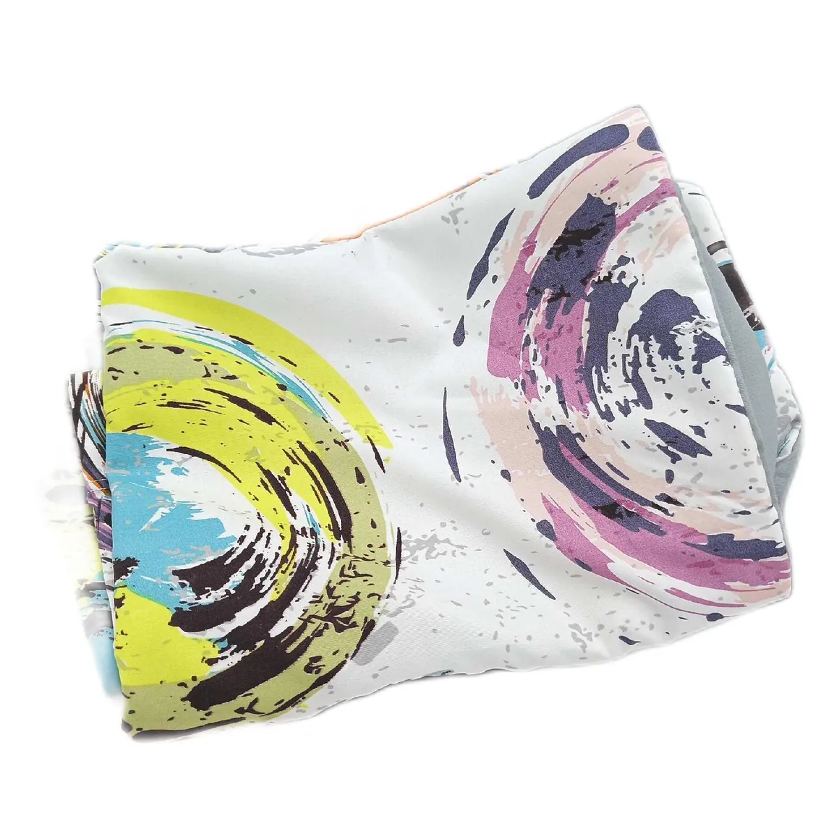 MB Home Bettwäsche Set Doppelbett Cerchi Astratti Italian Design Schlafzimmer Textilien