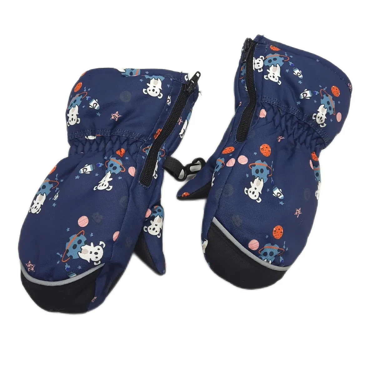 MoKo Handschuhe Kinder Winterbekleidung Fäustlinge Winddicht Kalte Tage Schutz