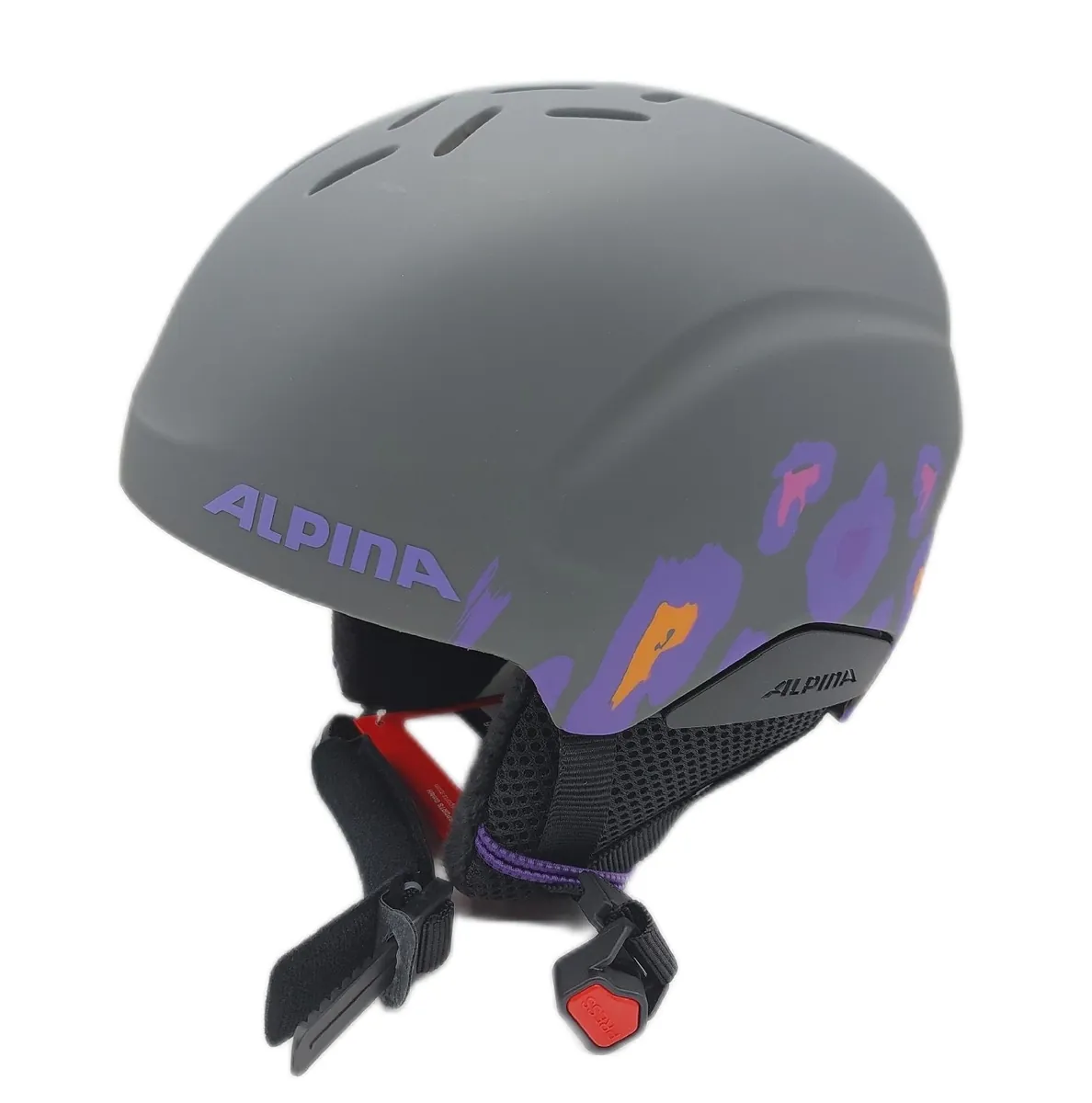 Alpina Skihelm Kopfschutz Kinder Pizi bruchfest leicht individuell anpassbar robust