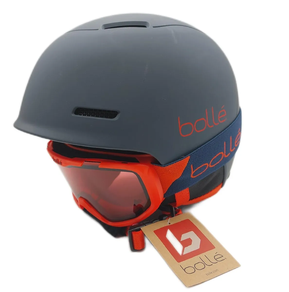 Boll Skihelm Set Wintersportausruestung Combo B Fun Jr Rocket Farbig Komfort Sicherheit