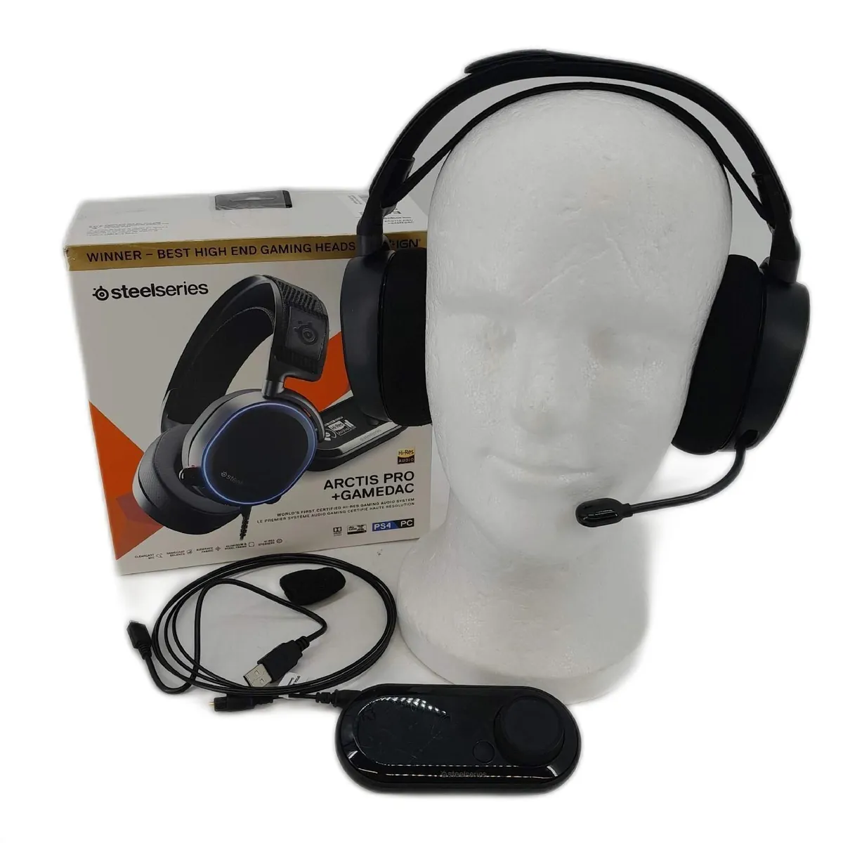 SteelSeries Arctis Pro High Fidelity Gaming Headset Mikrofon Defekt Kabel Fehlt Gebrauchssp