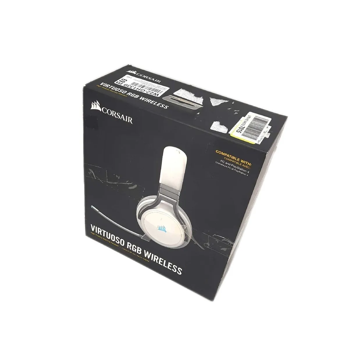 Corsair Virtuoso RGB Wireless High Fidelity Gaming Headset Defekt Keine Verbindung Ohne Kabel Zubehör