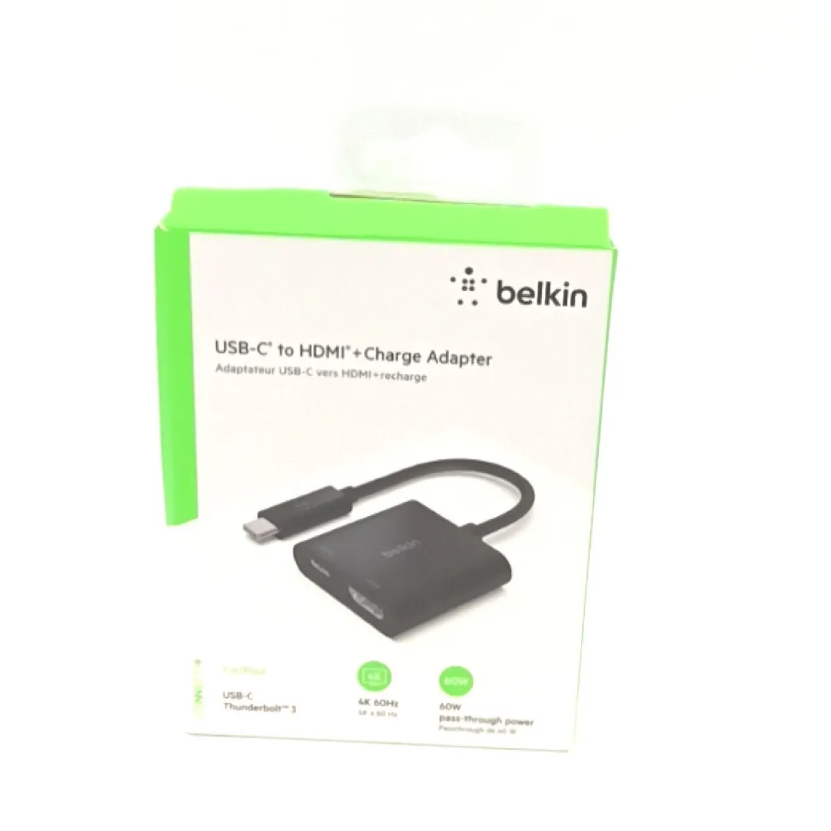 Belkin Adapter Kabel Verbindung USB C auf HDMI 4K UHD Video hohe Auflösung kompatibel hochwert
