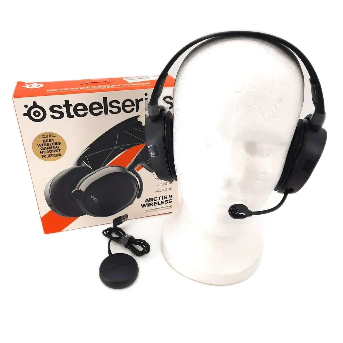 SteelSeries Arctis 9 Dual kabellos Gaming Headset rechter Ohrhörer defekt