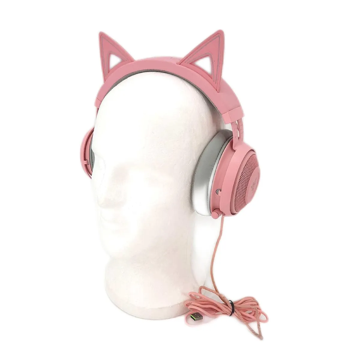 Razer Gaming Headset Kopfhoerer Gaming Kraken Kitty Edition USB Spielerlebnis Katze