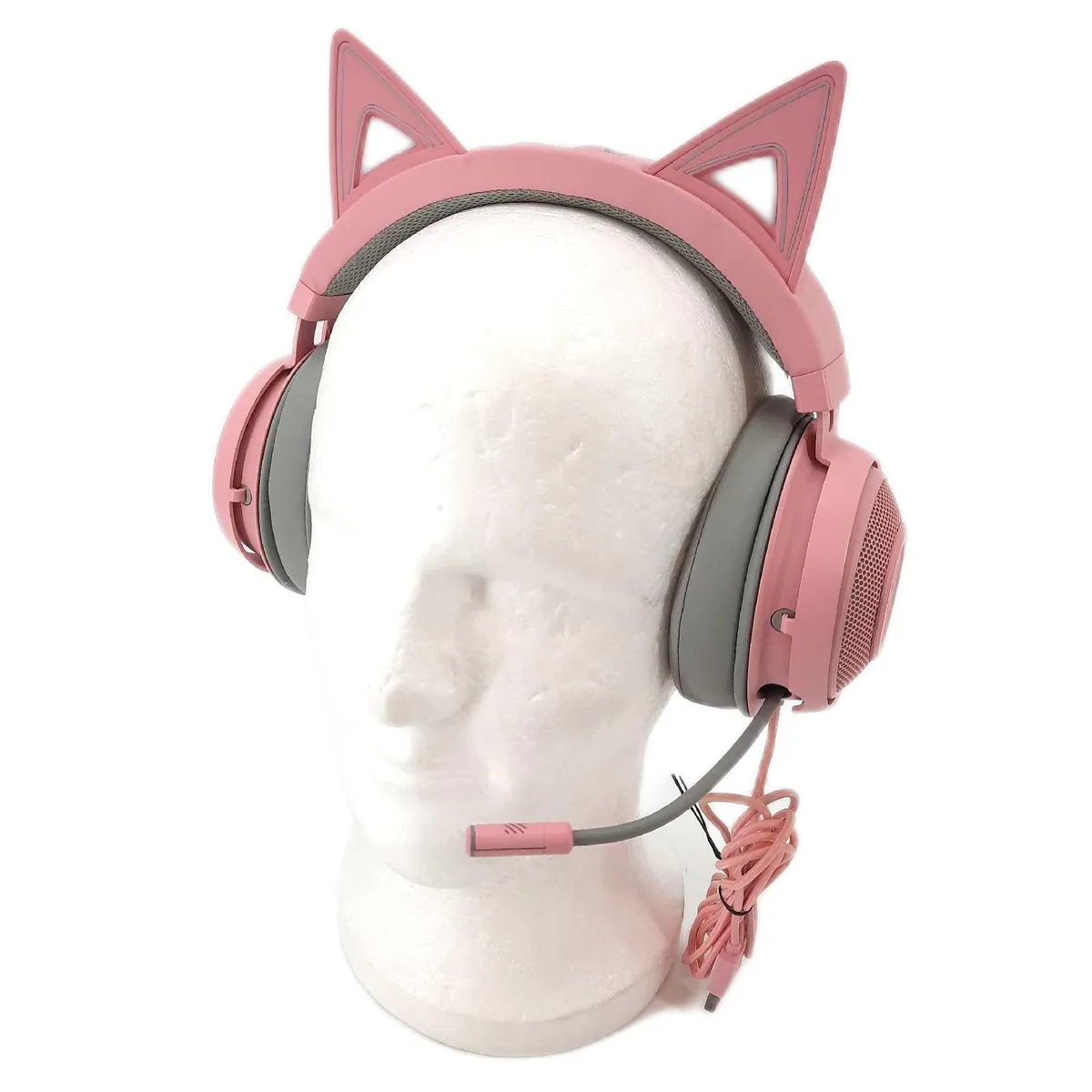 Razer Gaming Headset Audioausstattung Kraken Kitty Edition USB Kabel Kattenohren Gaming Zubehör