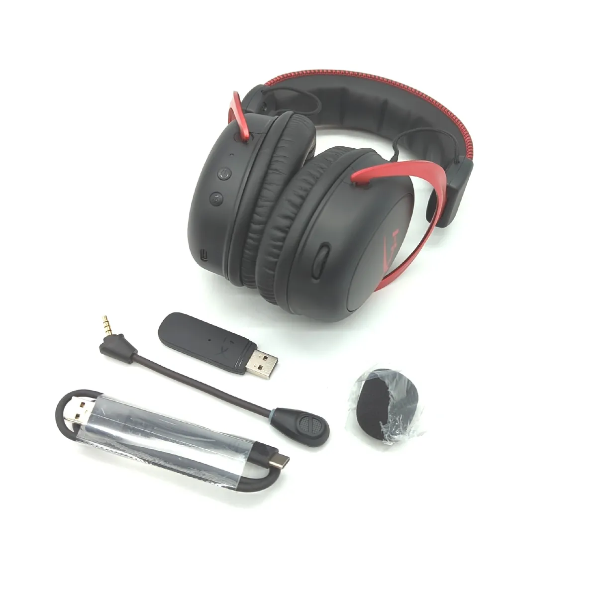 HyperX HHSC2X BARDG Gaming Headset Ohrbügel Schwarz Rot Soundrevolution