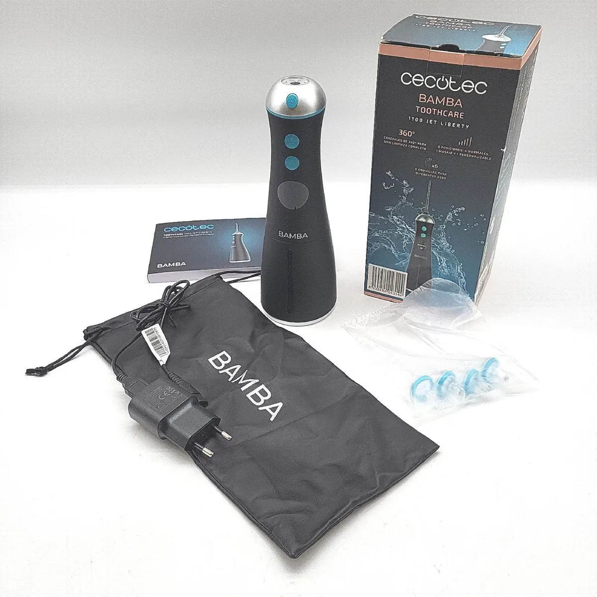 Cecotec Bamba ToothCare 1100 Jet Liberty Tragbare Mundspülung. 6 Modi
