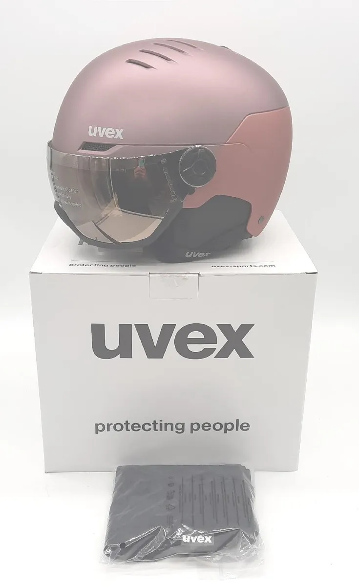 Uvex Skihelm Sport Zubehör Wanted Visor Schutz stylisch sicher für Ski Enthusi