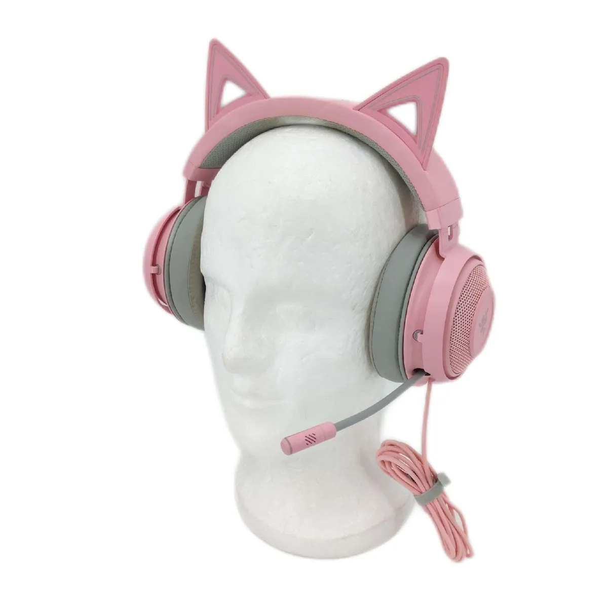 Razer Kraken Kitty Edition Gaming Headset Katze Ohr USB Lautstärkeregler defekt