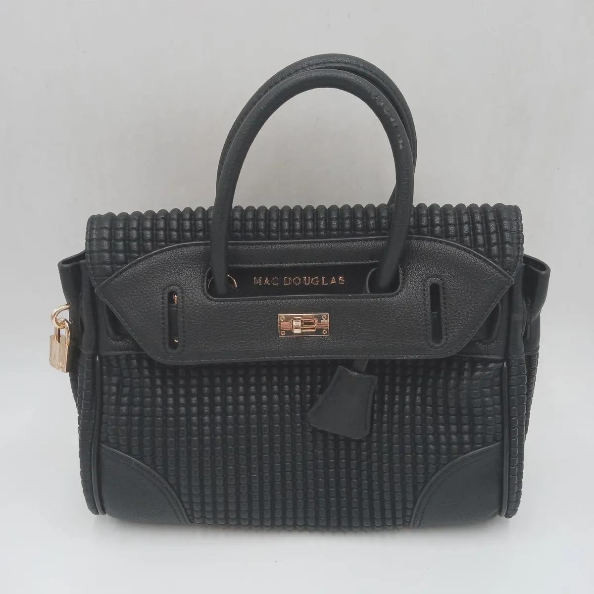Mac Douglas Handtasche Damenmode Taschen Pyla Bryan Schwarz Leder Alltag Trends