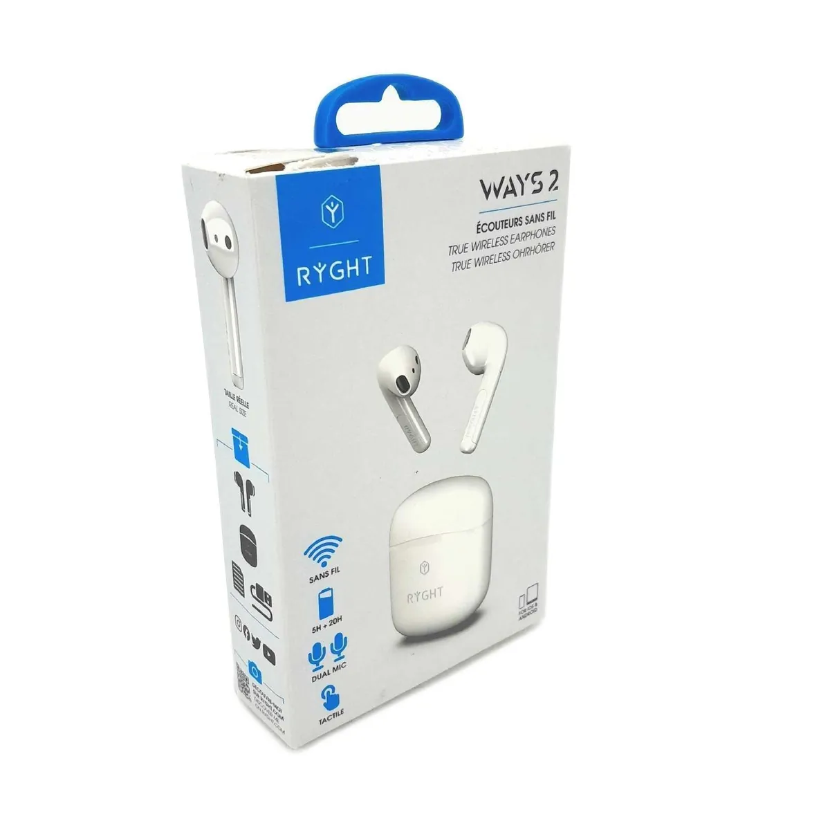 RYGHT Kopfhörer Wireless Audio Zubehör Ways 2 R483218 25 Stunden Spielzeit