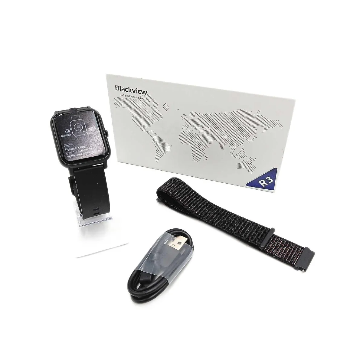 Blackview Smartwatch Fitnessuhr Sport und Freizeit 185 Zoll Touchscreen Blutsauerstoff Herz