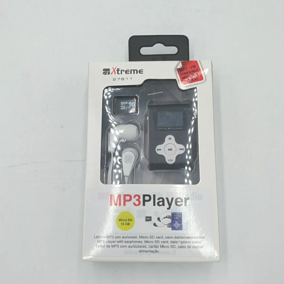 Xtreme Audio Player Elektronik Xtreme 27611 Speicher 4 GB inklusive Kopfhörer Mini
