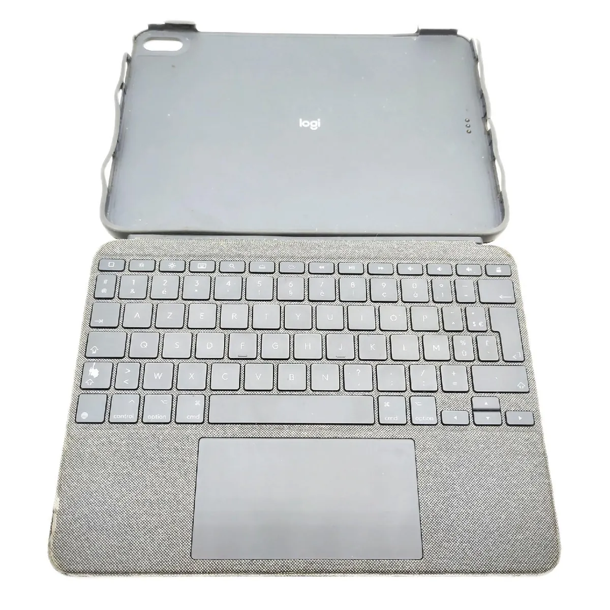Logitech Combo Touch iPad Air 4 5 Gen Tastatur Case Grau Defekt startet nicht