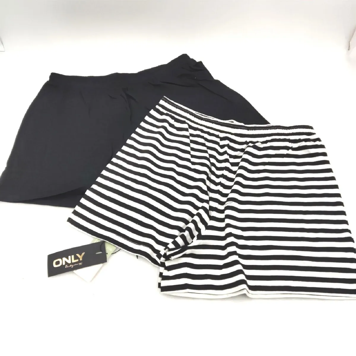 Onlmay Shorts Damenbekleidung High Waist Stripe Komfort Casual Freizeitmode