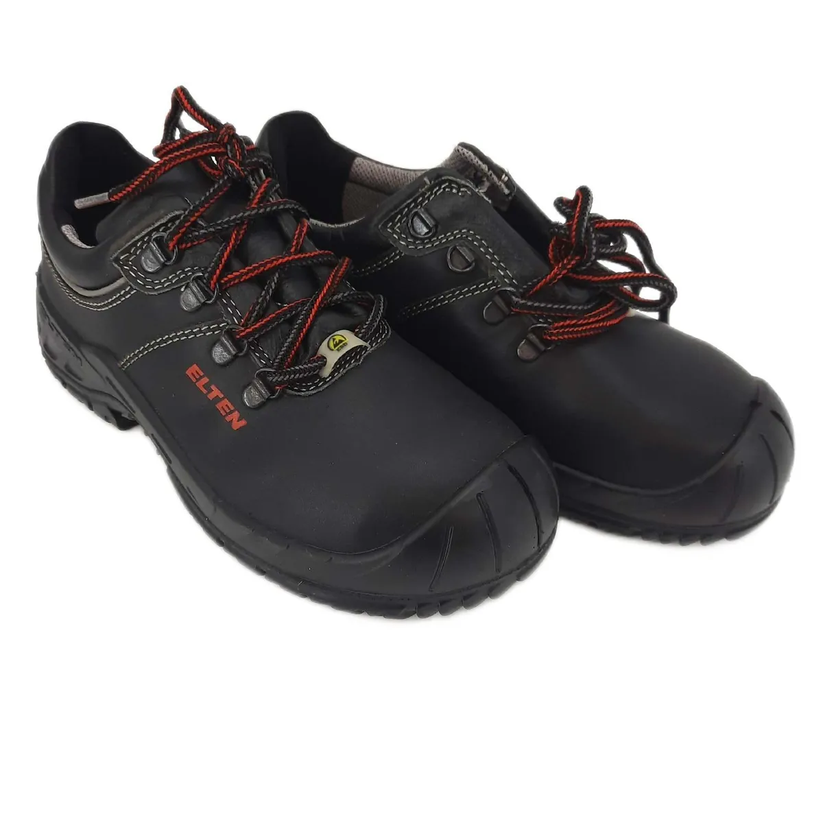 ELTEN Sicherheitsschuhe Renzo XXW Low Stiefel Arbeitsschutz Schwarz Leder Stahlkappe