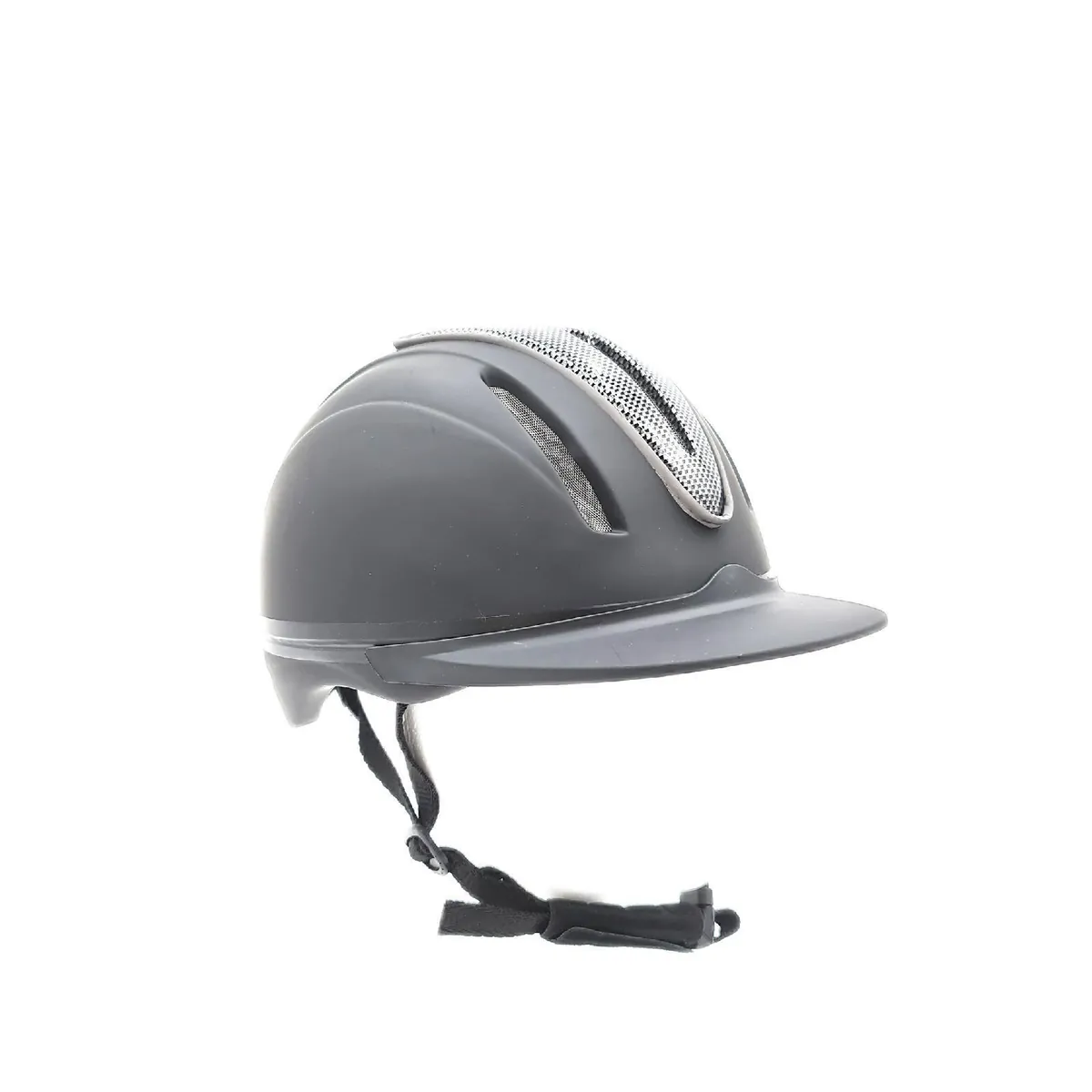 HKM Reithelm Kopfschutz Sportequipment 8691 matt schwarz S M sicher und bequem