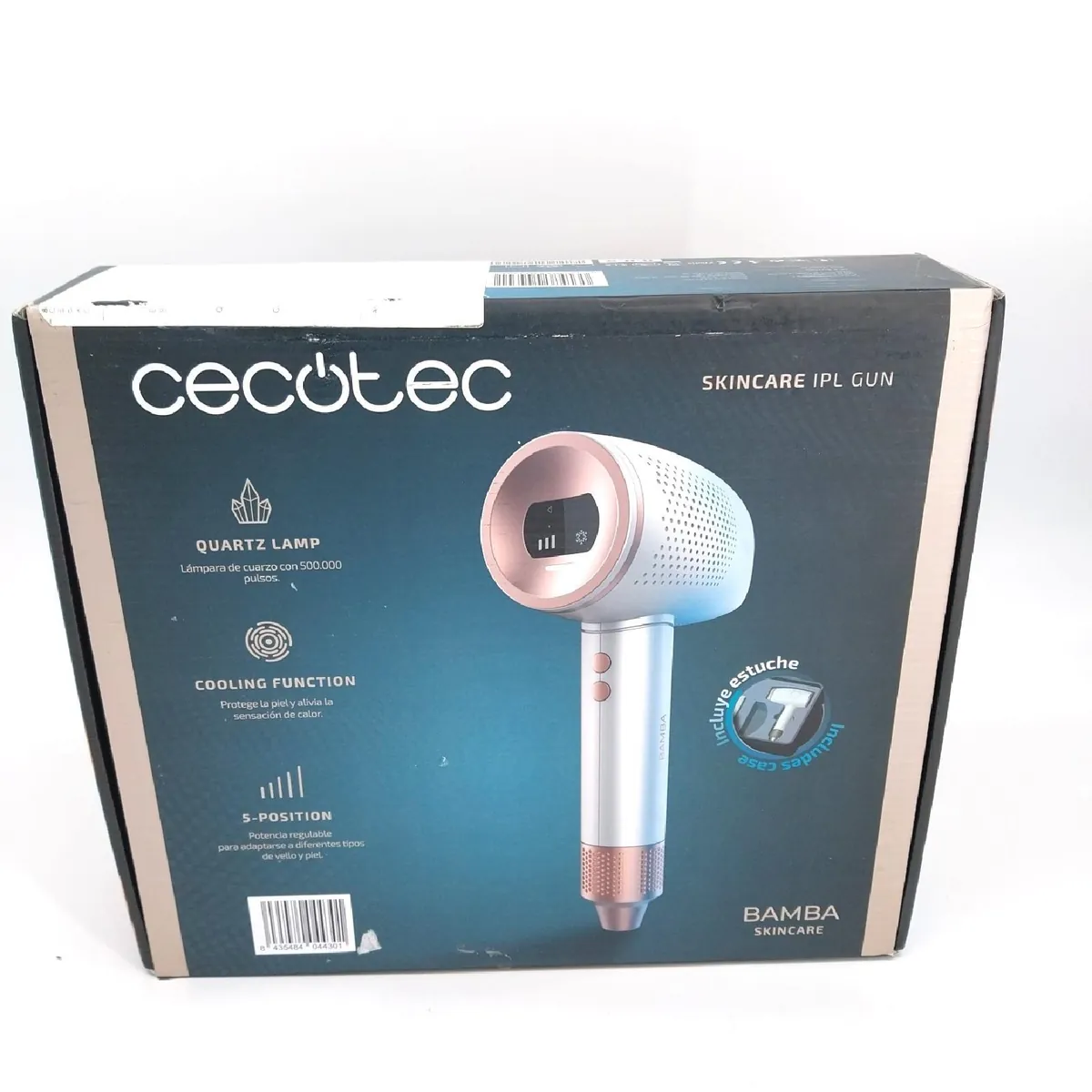 Cecotec IPL Haarentferner Bamba SkinCare Körper Achsel Gesicht 500000 Licht