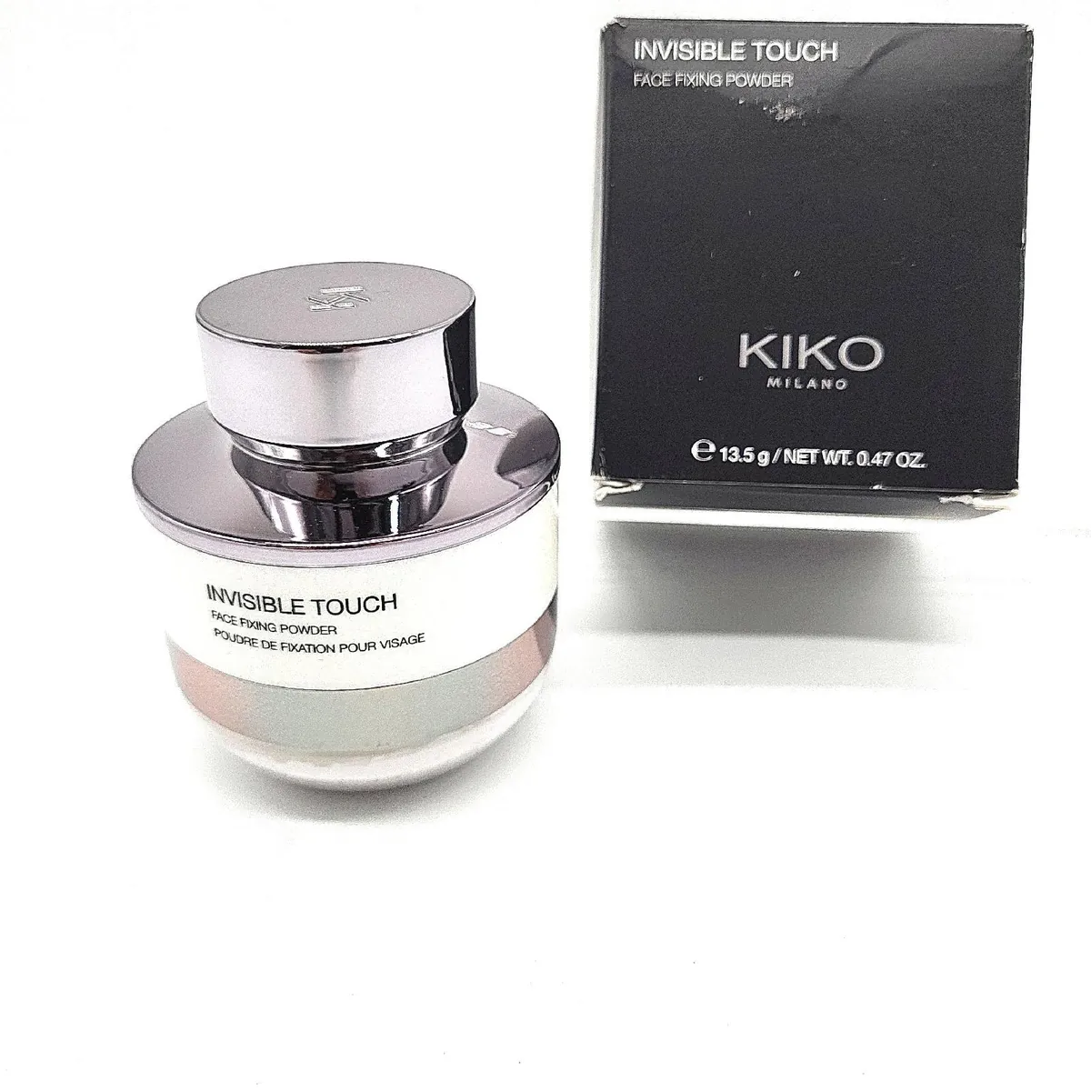 KIKO Milano Gesichtspuder Make Up Kosmetik Invisible Touch langanhaltend mattierend Fixierung
