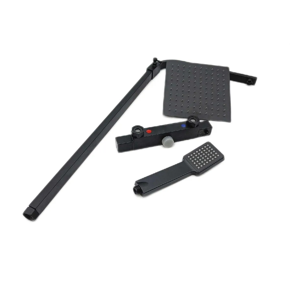 AICA ITALY Duschsäule Badezimmer Bad Einrichtung Thermostatmischer Elegantes Design Hoch