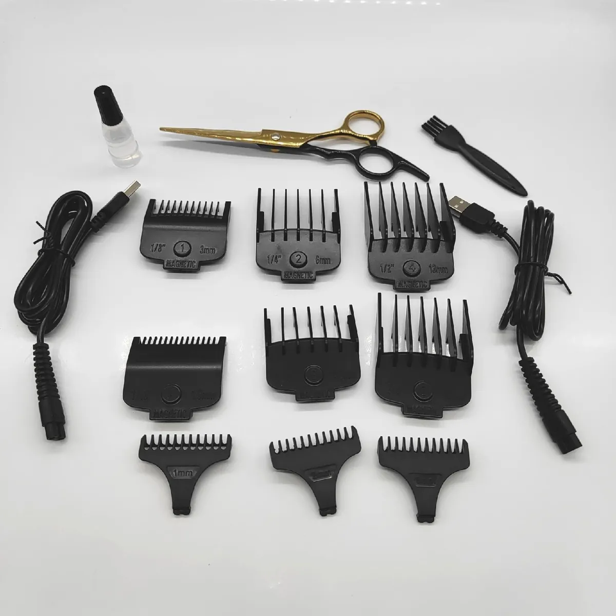 YiLFo Haarschneidemaschine Haarschneider Set Profi Barttrimmer Elektrisch Barber Akku Haare schneiden