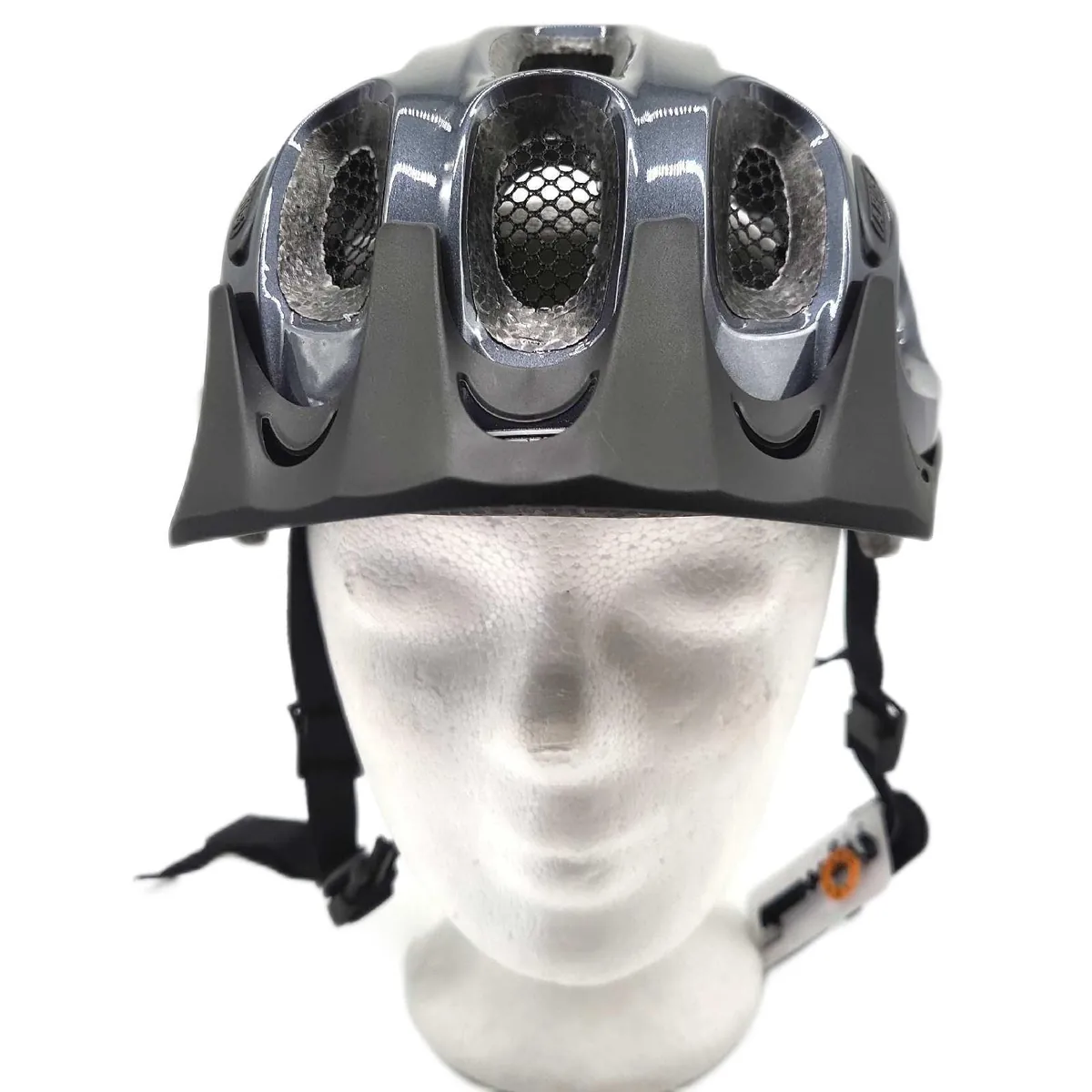 ABUS Fahrradhelm Stadthelm Fahrradbekleidung ACE Youn I LED Rücklicht Sicherheit schwarz