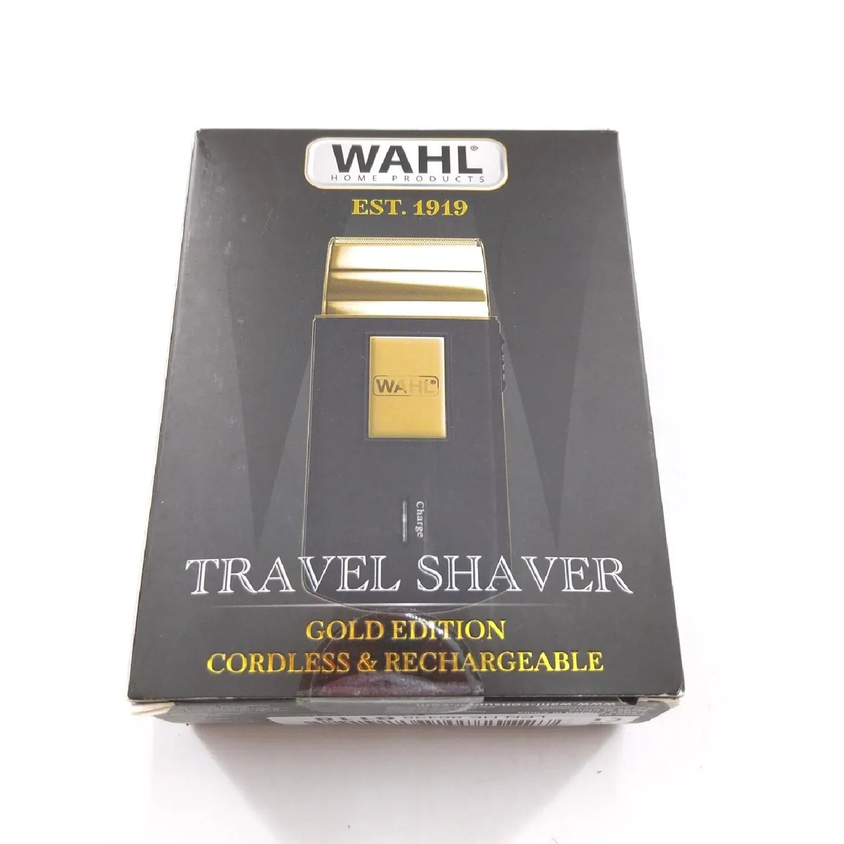 Wahl Elektrorasierer Damen Herren Rasierer Travel Shaver Gold Edition kabellos handlich elektrisch